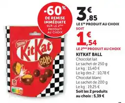 Hyper U Kitkat ball offre