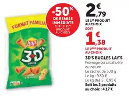 Hyper U 3d's bugles lay's offre