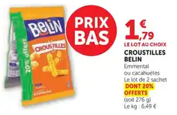 Hyper U Croustilles belin offre