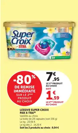 Hyper U Lessive super croix par x-tra offre