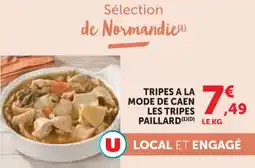Hyper U Tripes a la mode de caen les tripes paillard offre