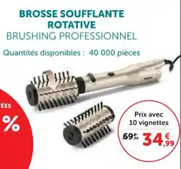 Hyper U Brosse soufflante rotative offre