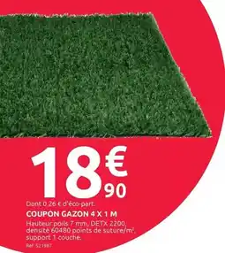 Mr Bricolage Coupon gazon offre