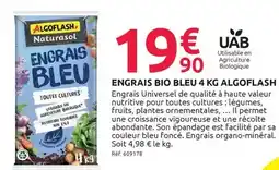 Mr Bricolage Algoflash - engrais bio bleu offre