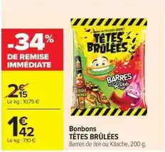 Carrefour Market Bonbons offre