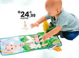 JouéClub sophie la girafe livre chevalet à déplier offre