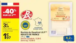 Carrefour Market Ravioles du Dauphiné I.G.P. REFLETS DE FRANCE offre