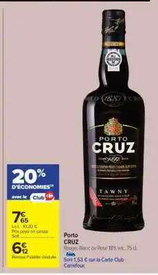 Carrefour Market PORTO CRUZ offre