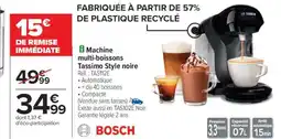 Carrefour Machine multi-boissons Tassimo Style noire offre