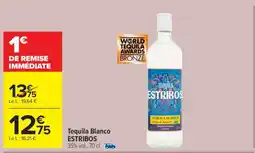 Carrefour Market Tequila Blanco ESTRIBOS offre