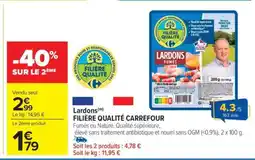Carrefour Market Lardons offre