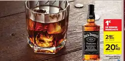 Carrefour Market Tennessee Whiskey Jack Daniel's offre