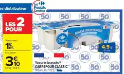 Carrefour Market Yaourts brassés CARREFOUR CLASSIC' offre