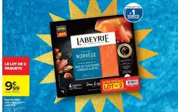 Carrefour Market Saumon fumé Offre Spéciale LABEYRIE offre
