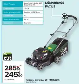 Carrefour Market Tondeuse thermique GCTT41-BS300E offre