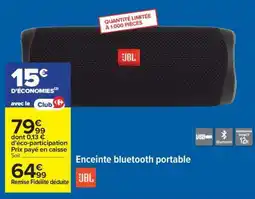 Carrefour Enceinte Bluetooth Portable offre