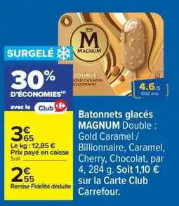 Carrefour Magnum Double offre