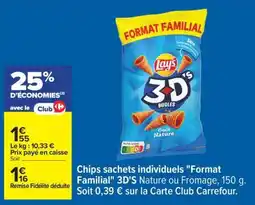 Carrefour Lay's 3D's Bugles offre