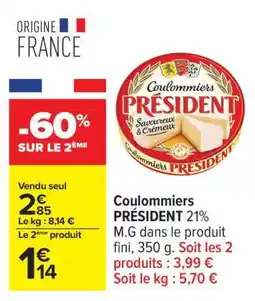 Carrefour Coulommiers Président offre