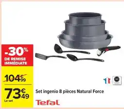 Carrefour Set ingenio 8 pièces Natural Force offre