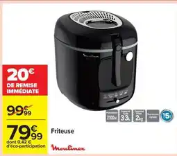 Carrefour FRITEUSE Moulinex offre