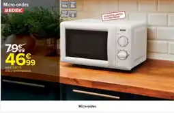 Carrefour Micro-ondes MEDEK offre