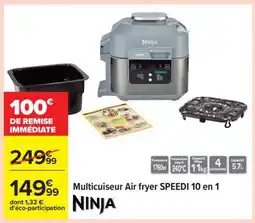 Carrefour Multicuiseur Air fryer SPEEDI 10 en 1 offre