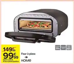 Carrefour Four à pizza offre