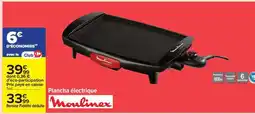 Carrefour Plancha électrique Moulinex offre