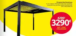 Mr Bricolage Pergola Bioclimatique offre