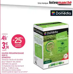 Intermarché Express Domedia gazon regarnissage 500 g offre