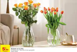 Intermarché Express Bouquet 12 tulipes offre