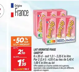 Netto Candy'up lait aromatisé fraise offre