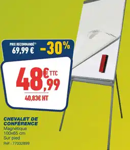 Bureau Vallée Chevalet de conférence offre