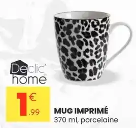 Declic home - mug imprimé