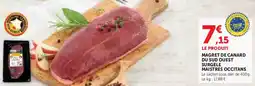 Super U Magret de canard du sud ouest surgele maistres occitans offre