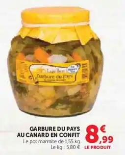 Super U Garbure du pays au canard en confit offre