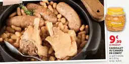 Hyper U Cassoulet au canard en confit offre