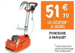 Chretien Matériaux Ponceuse à parquet offre