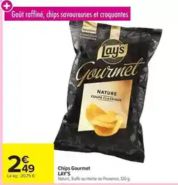 Carrefour Drive Lay's - chips gourmet offre