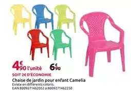 Mr Bricolage Chaise de jardin pour enfant Camelia offre
