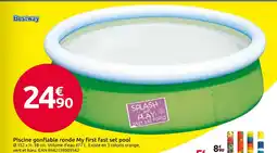 Mr Bricolage BESTWAY Piscine gonflable ronde My first fast set pool offre