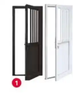 Mr Bricolage Porte de service barreaudée Alto offre