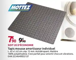 Mr Bricolage MOTTEZ Tapis mousse amortisseur individuel offre