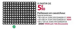 Mr Bricolage Paillasson en caoutchouc offre