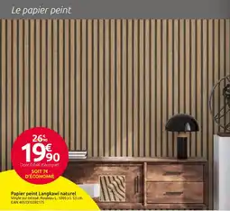 Mr Bricolage Papier peint Langkawi naturel\ offre