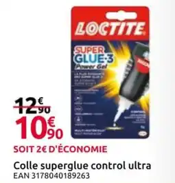 Mr Bricolage LOCTITE Colle superglue control ultra offre