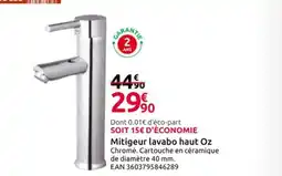 Mr Bricolage Mitigeur lavabo haut Oz offre