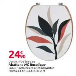 Mr Bricolage Abattant WC Bucolique offre