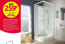 Mr Bricolage Cabine de douche Cléo offre